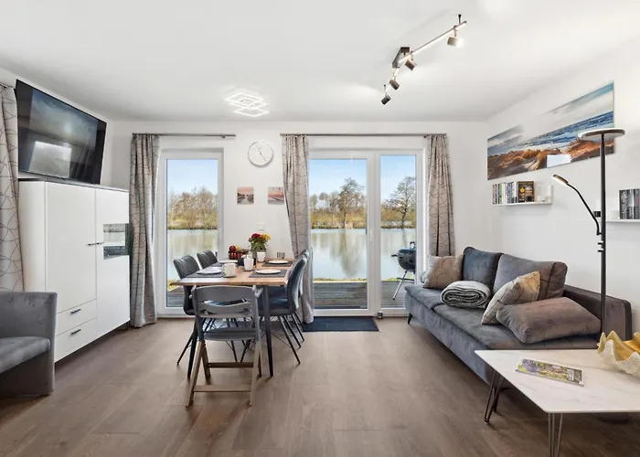 Nyaraló Haus Seeblick Am Deich *