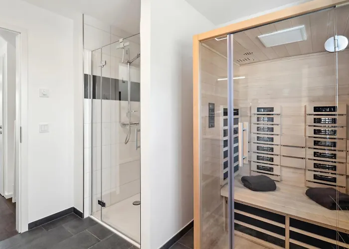 Nyaraló Haus Seeblick Am Deich Tossens