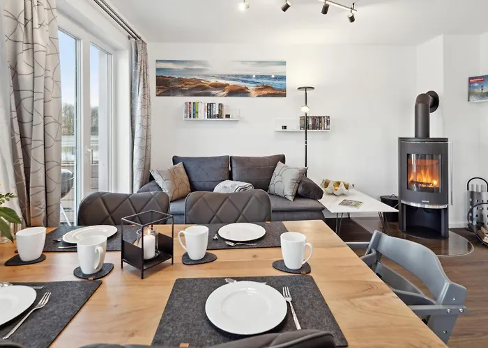 Haus Seeblick Am Deich Tossens